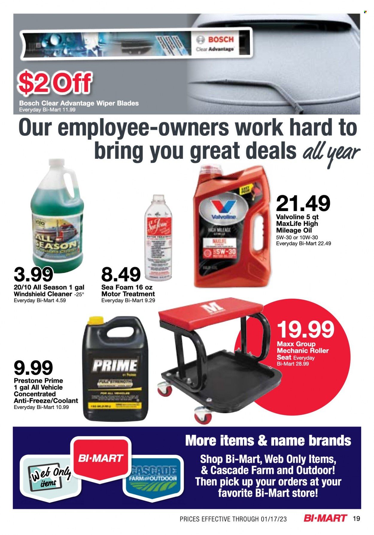 Bi-Mart (ID, OR, WA) Weekly Ad Flyer Specials January 3 to January 17, 2023