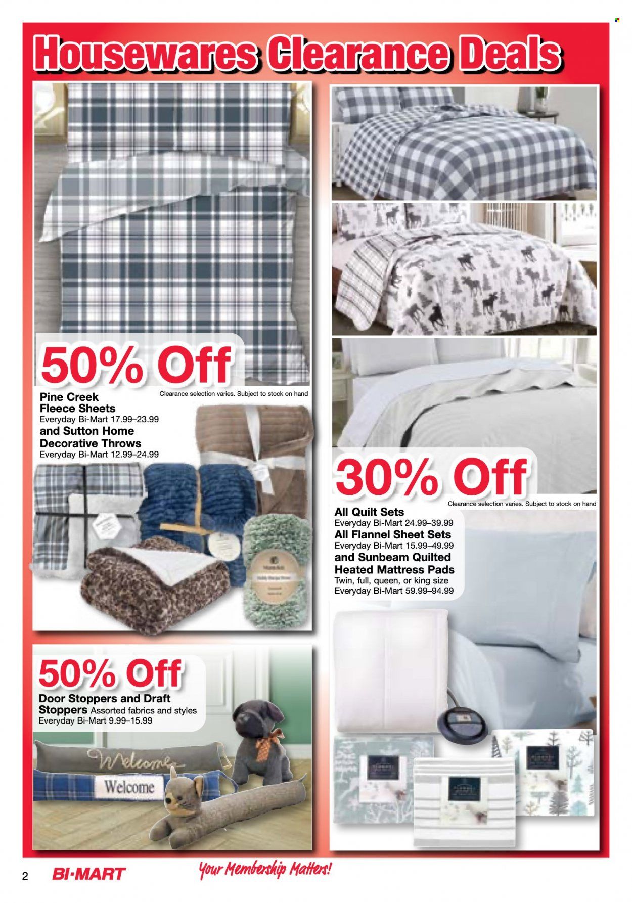 Bi-Mart (ID, OR, WA) Weekly Ad Flyer Specials January 3 to January 17, 2023