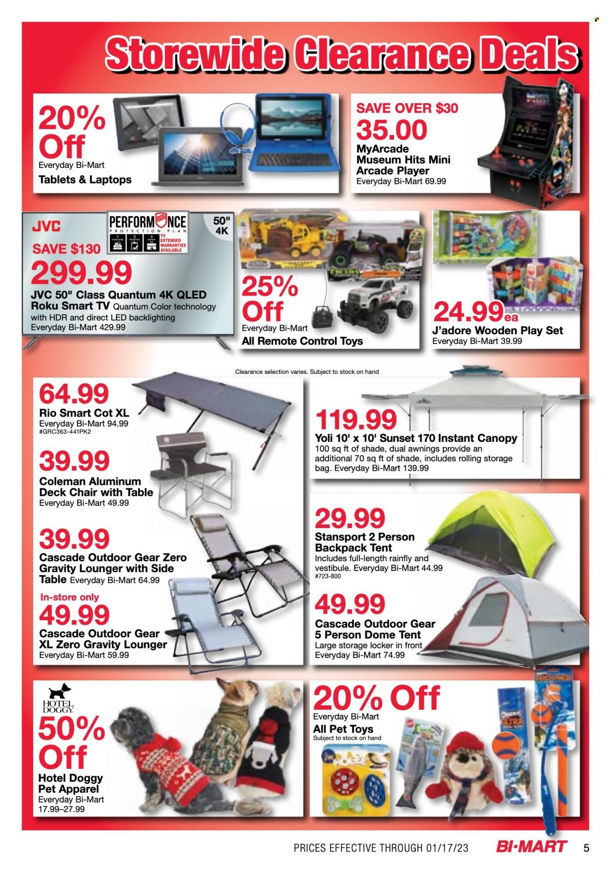 Bi-Mart (ID, OR, WA) Weekly Ad Flyer Specials January 3 to January 17, 2023