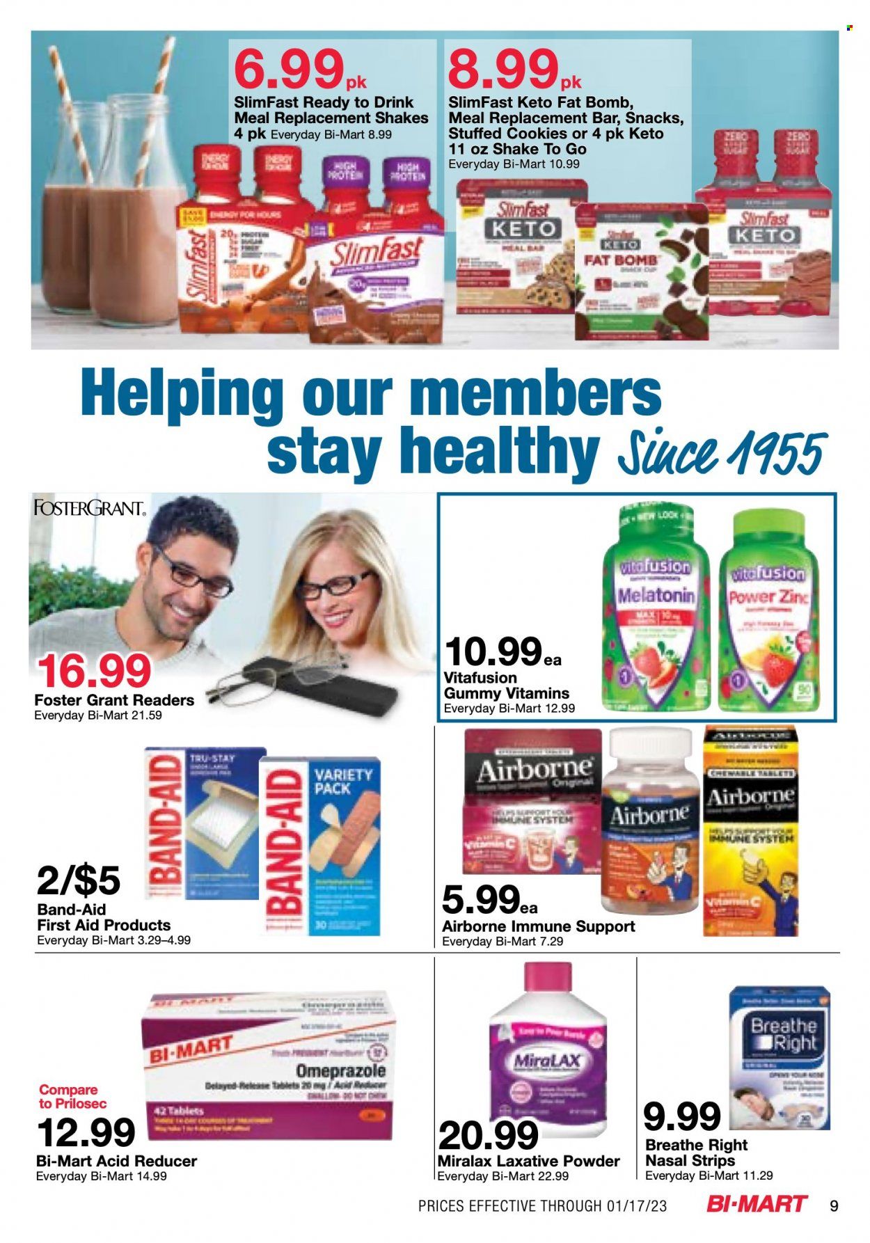 Bi-Mart (ID, OR, WA) Weekly Ad Flyer Specials January 3 to January 17, 2023