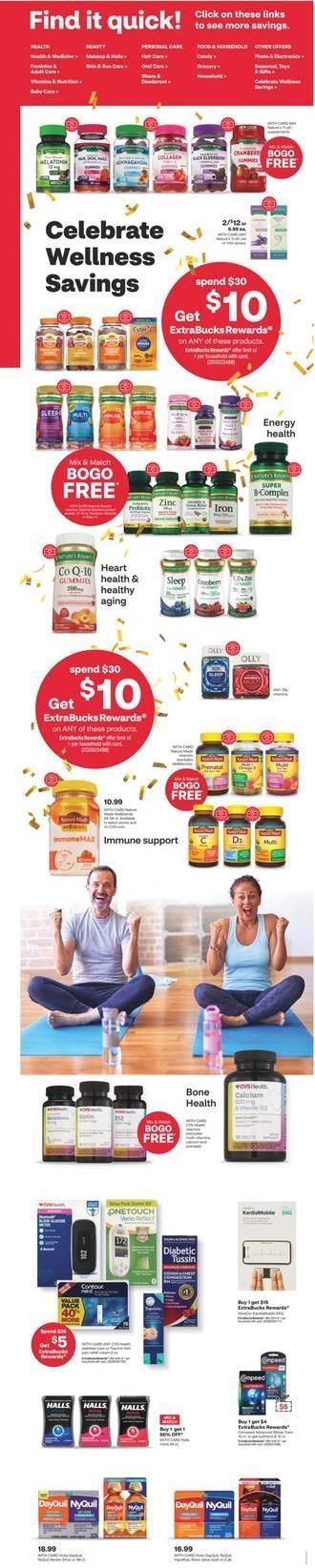CVS Pharmacy Weekly Ad Flyer Specials January 15 to January 21, 2023