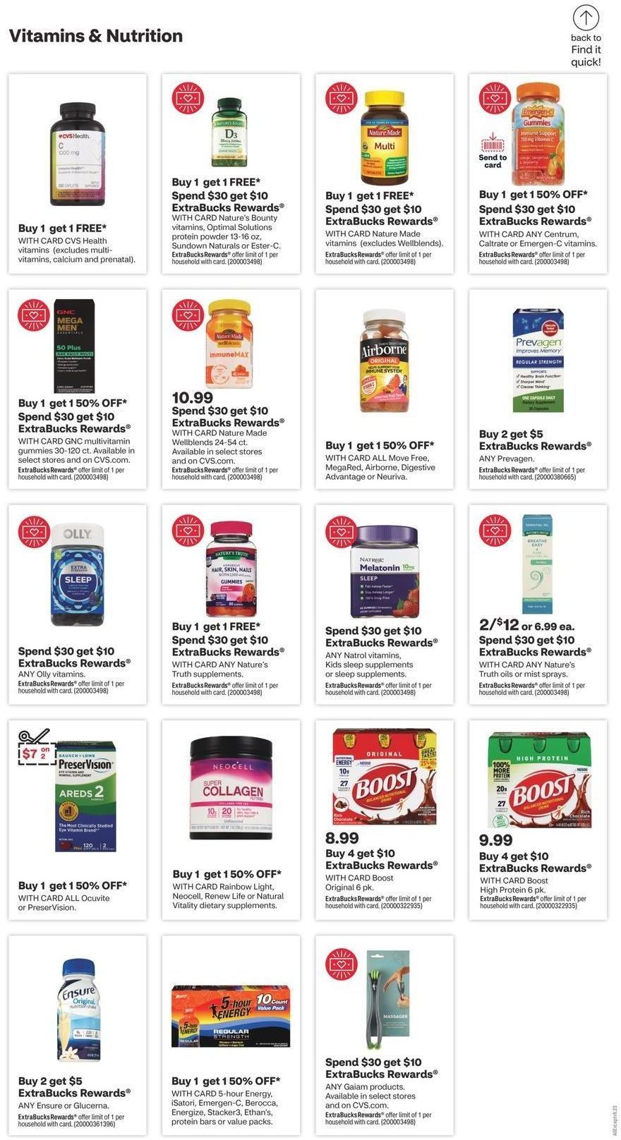 CVS Pharmacy Weekly Ad Flyer Specials January 15 to January 21, 2023