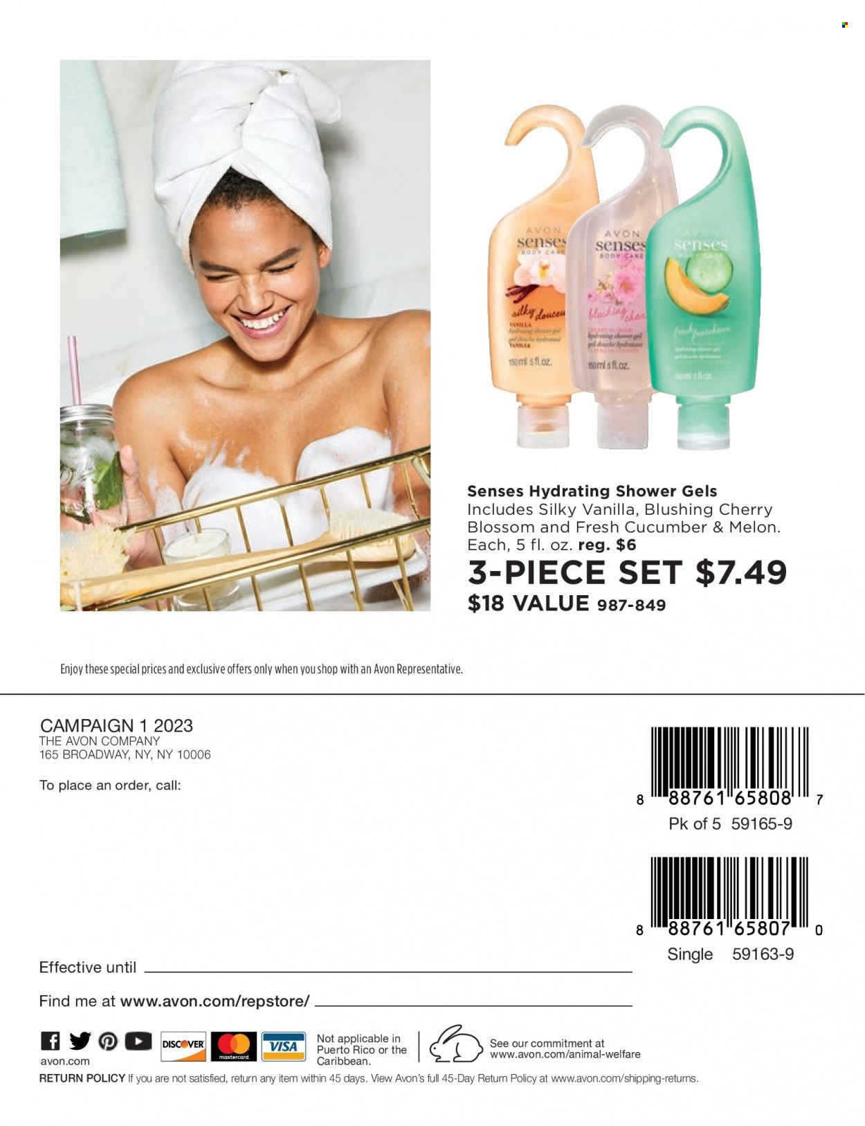 Avon Weekly Ad Flyer Specials January 4 to January 17, 2023