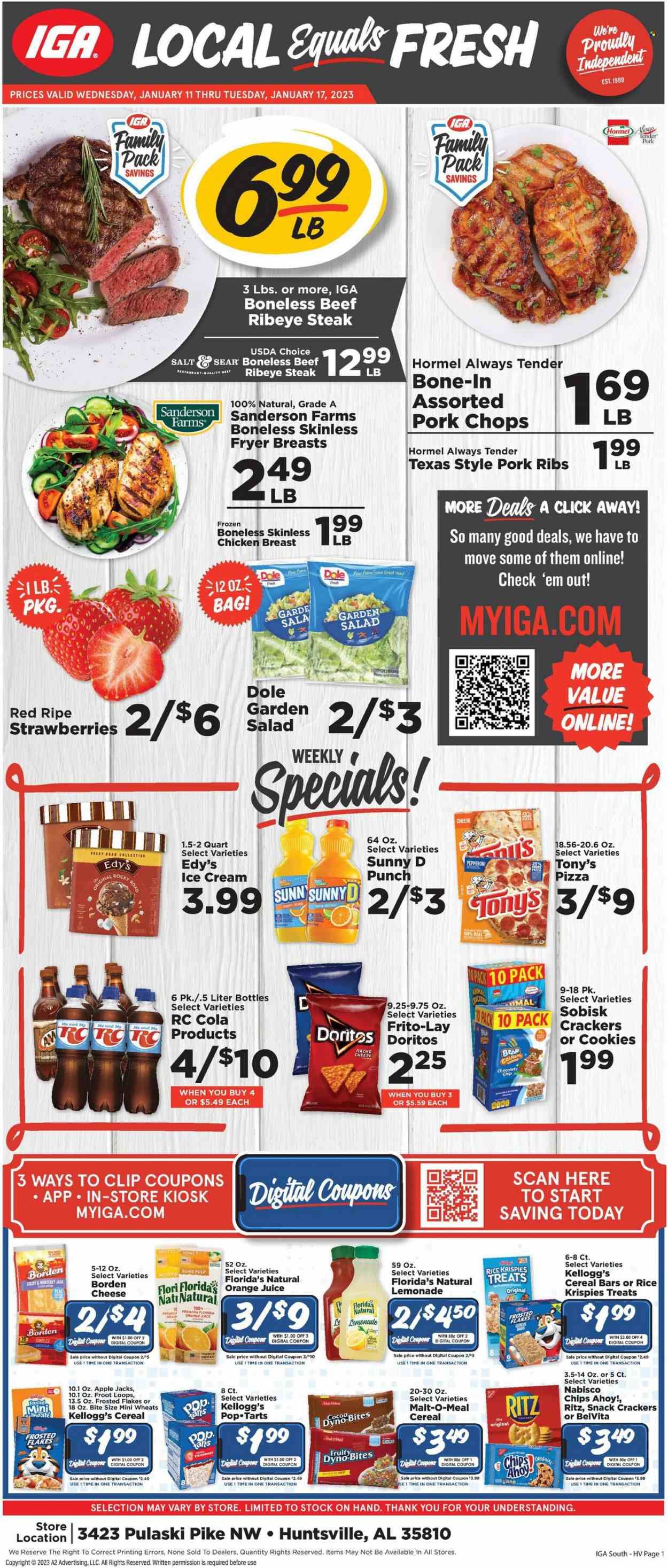IGA (AL) Weekly Ad Flyer Specials January 11 to January 17, 2023