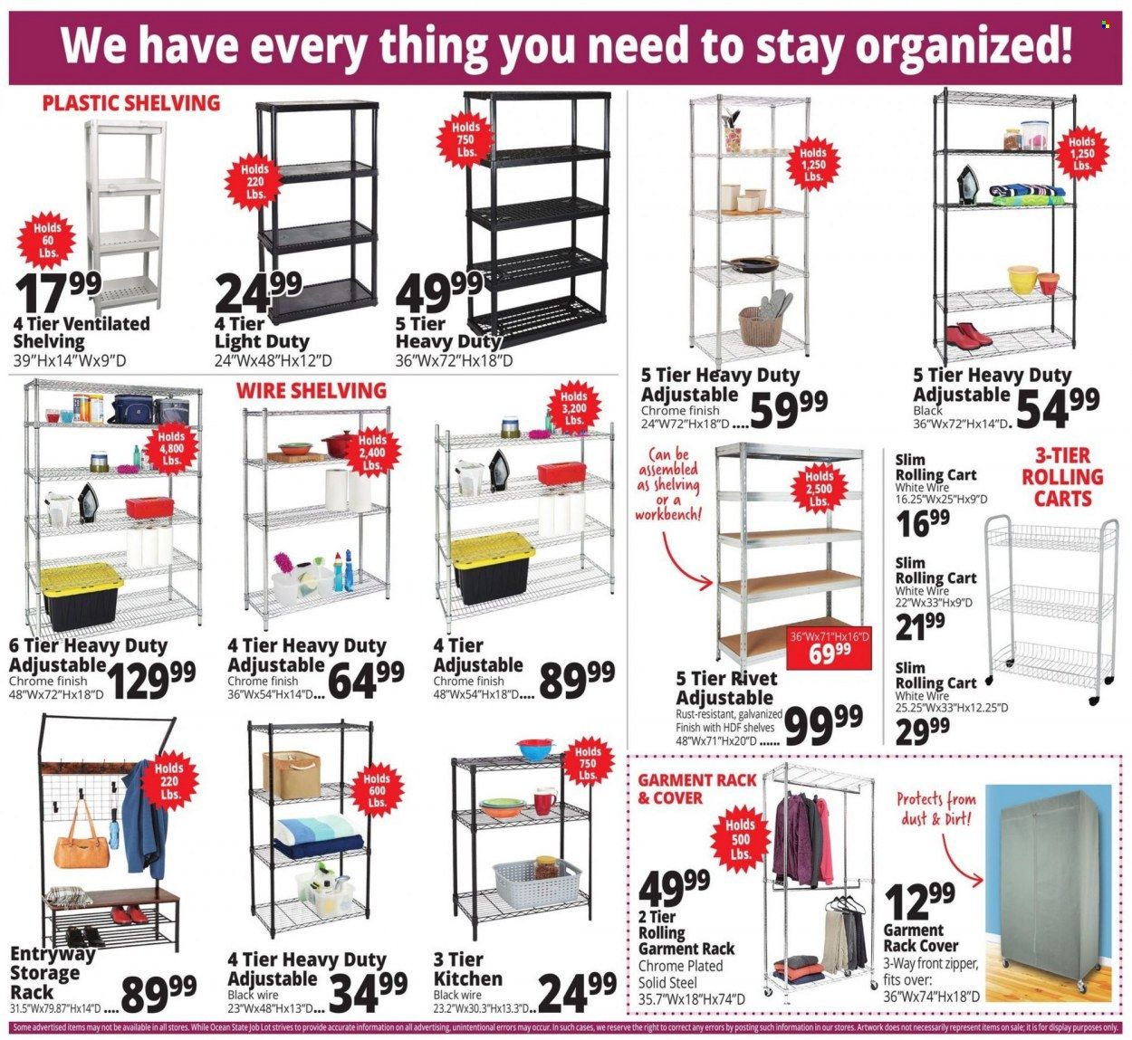 Ocean State Job Lot (CT, MA, ME, NH, NJ, NY, RI, VT) Weekly Ad Flyer Specials January 12 to January 18, 2023
