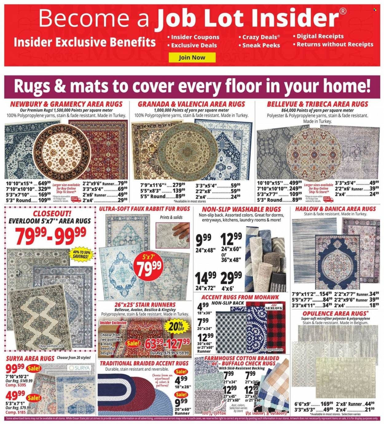 Ocean State Job Lot (CT, MA, ME, NH, NJ, NY, RI, VT) Weekly Ad Flyer Specials January 12 to January 18, 2023