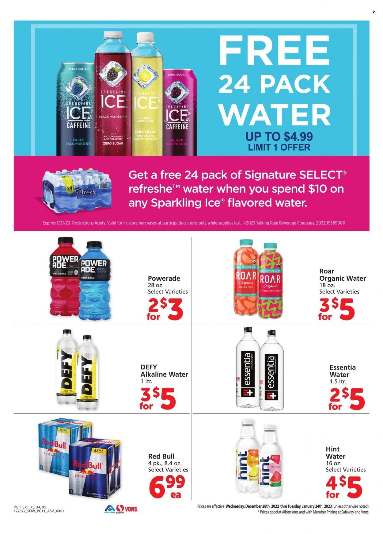 Vons (NV) Weekly Ad Flyer Specials December 28 to January 24, 2023