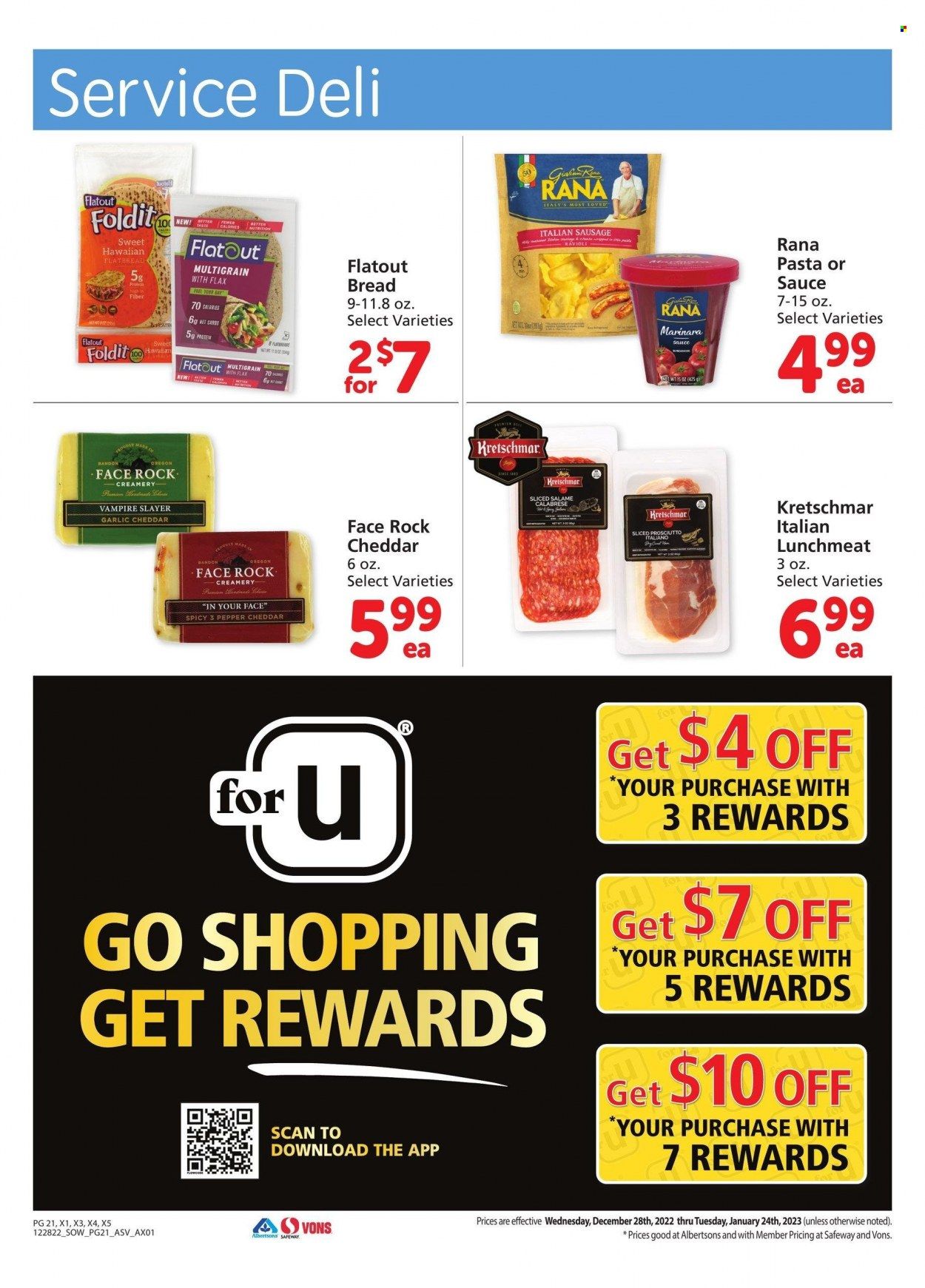 Vons (NV) Weekly Ad Flyer Specials December 28 to January 24, 2023