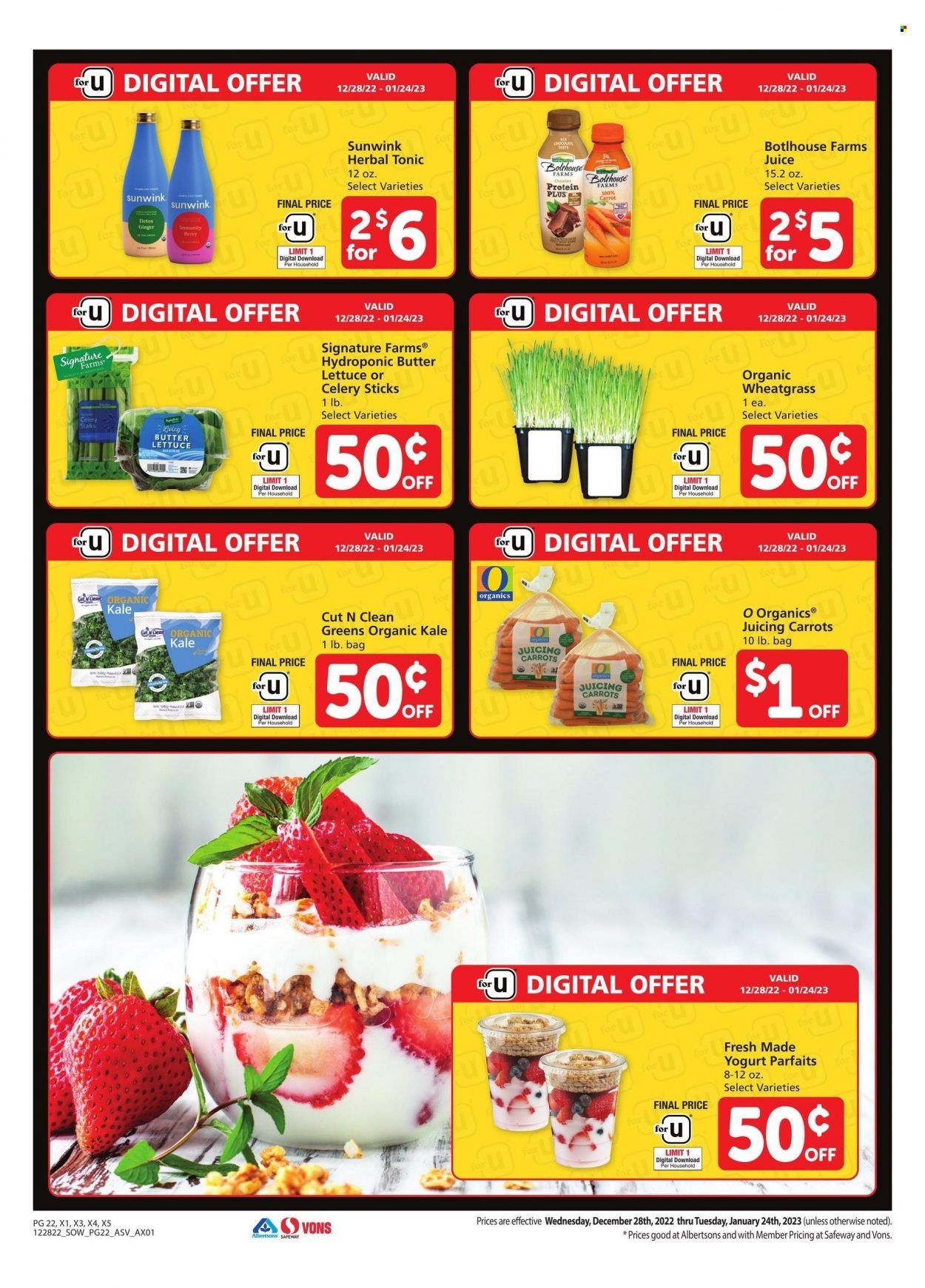 Vons (NV) Weekly Ad Flyer Specials December 28 to January 24, 2023