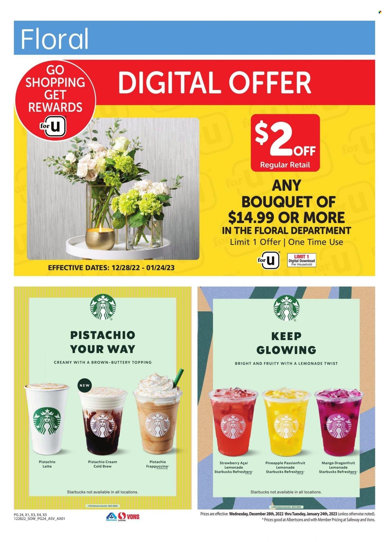 Vons (NV) Weekly Ad Flyer Specials December 28 to January 24, 2023