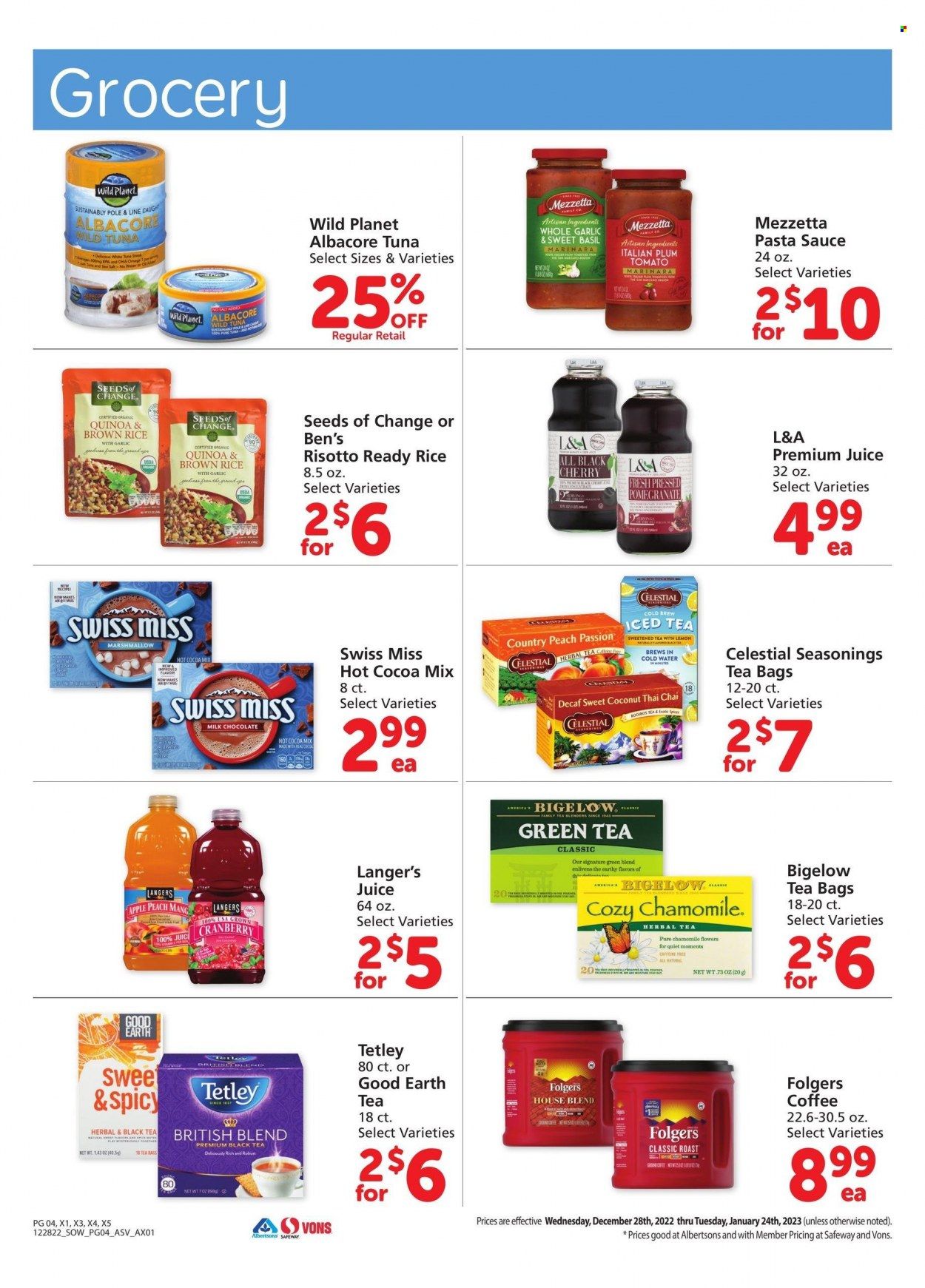 Vons (NV) Weekly Ad Flyer Specials December 28 to January 24, 2023
