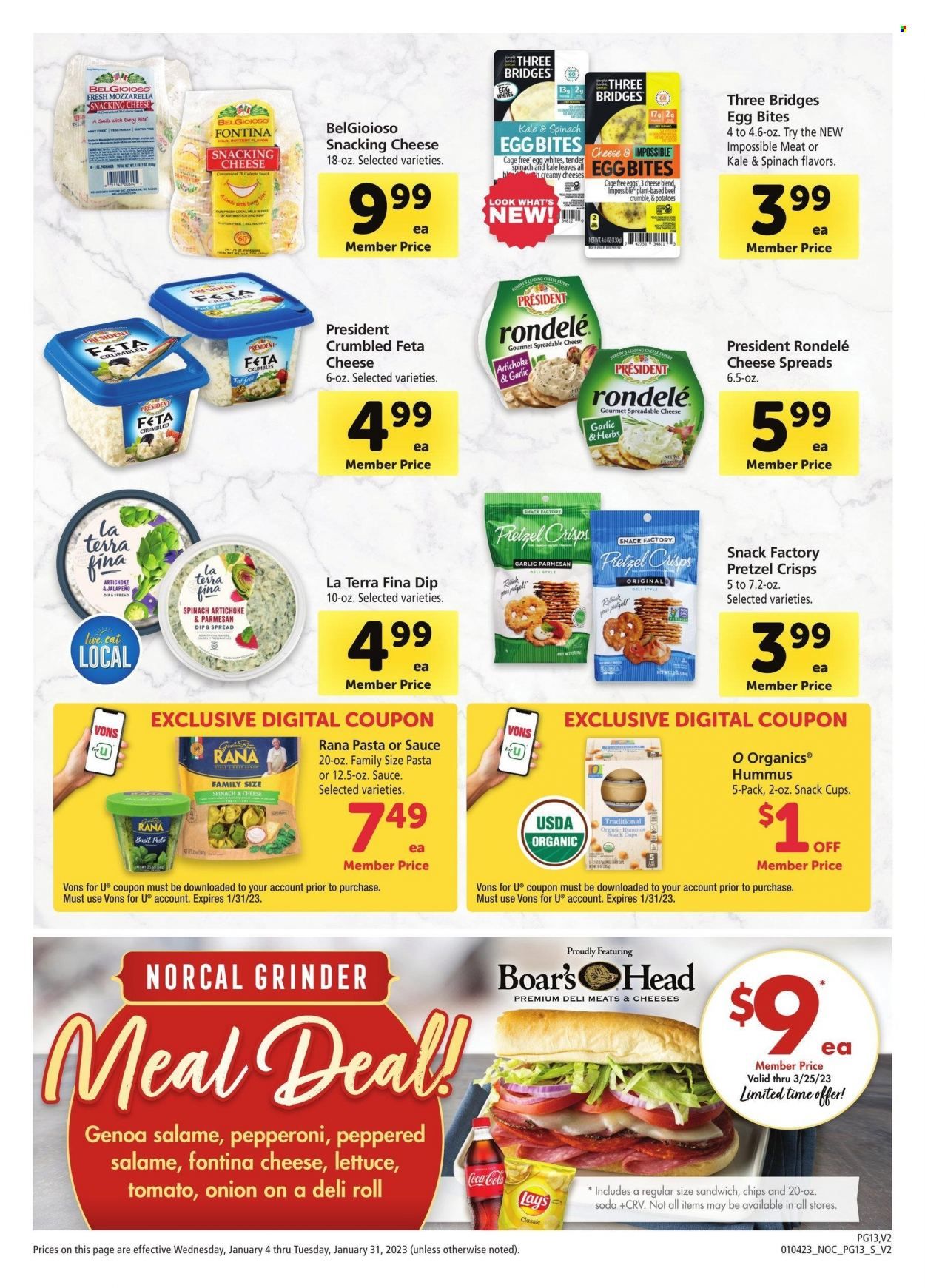 Vons (CA) Weekly Ad Flyer Specials January 4 to January 31, 2023