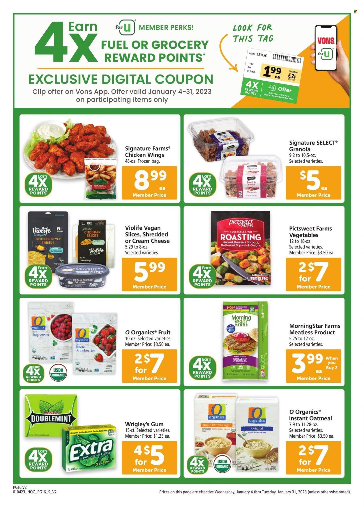 Vons (CA) Weekly Ad Flyer Specials January 4 to January 31, 2023