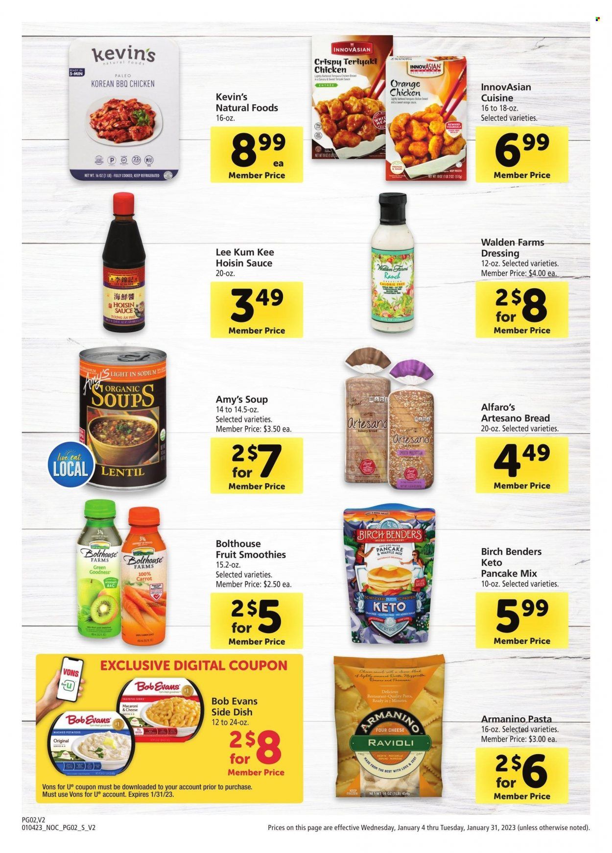Vons (CA) Weekly Ad Flyer Specials January 4 to January 31, 2023