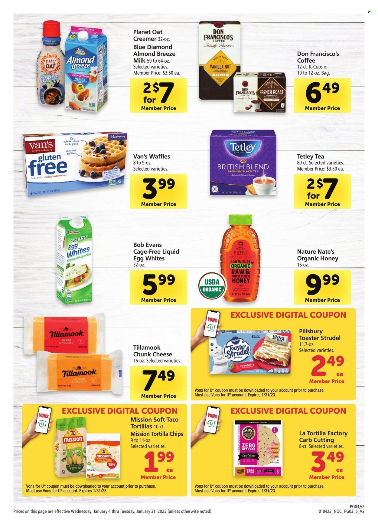 Vons (CA) Weekly Ad Flyer Specials January 4 to January 31, 2023
