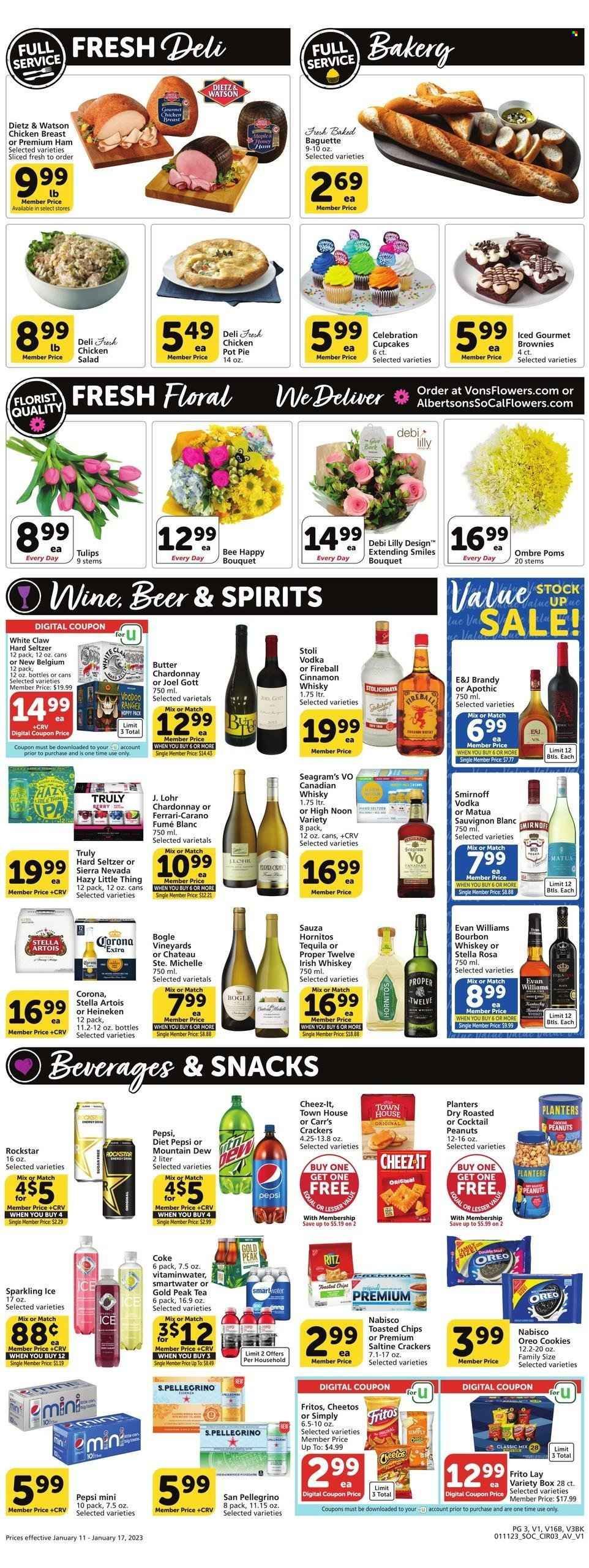 Vons (CA) Weekly Ad Flyer Specials January 11 to January 17, 2023