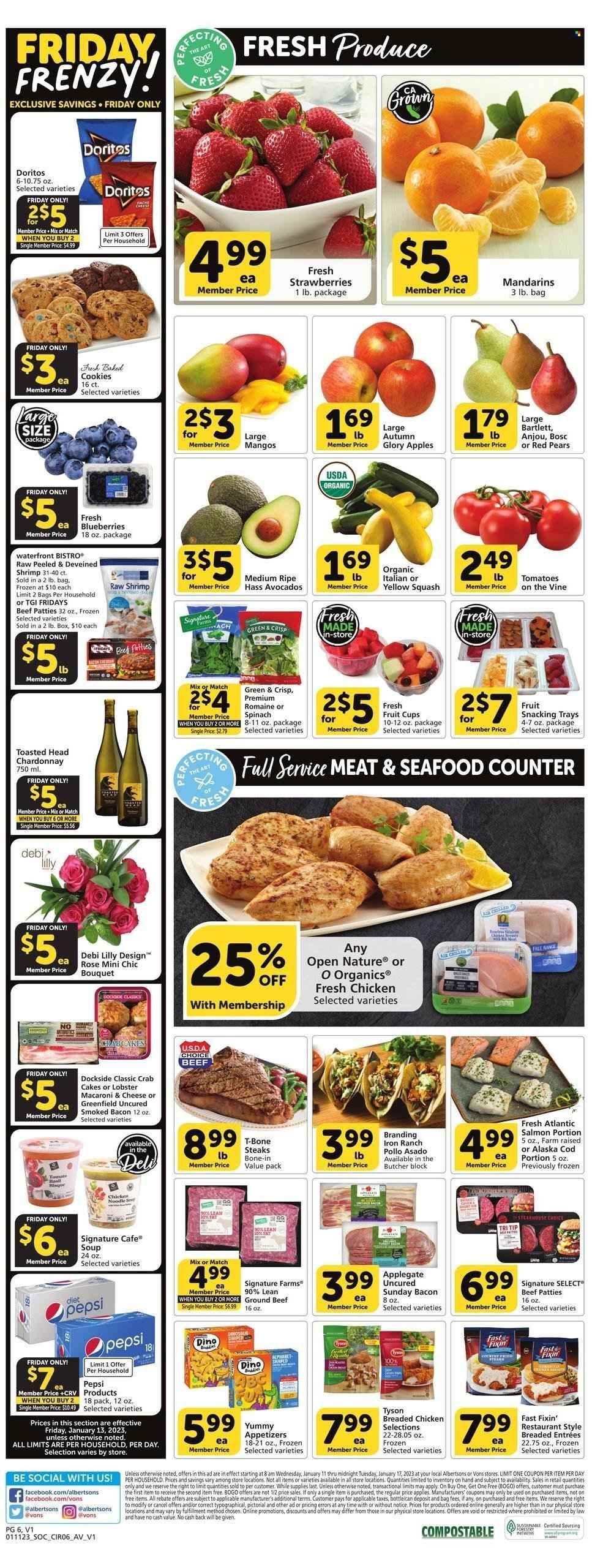 Vons (CA) Weekly Ad Flyer Specials January 11 to January 17, 2023