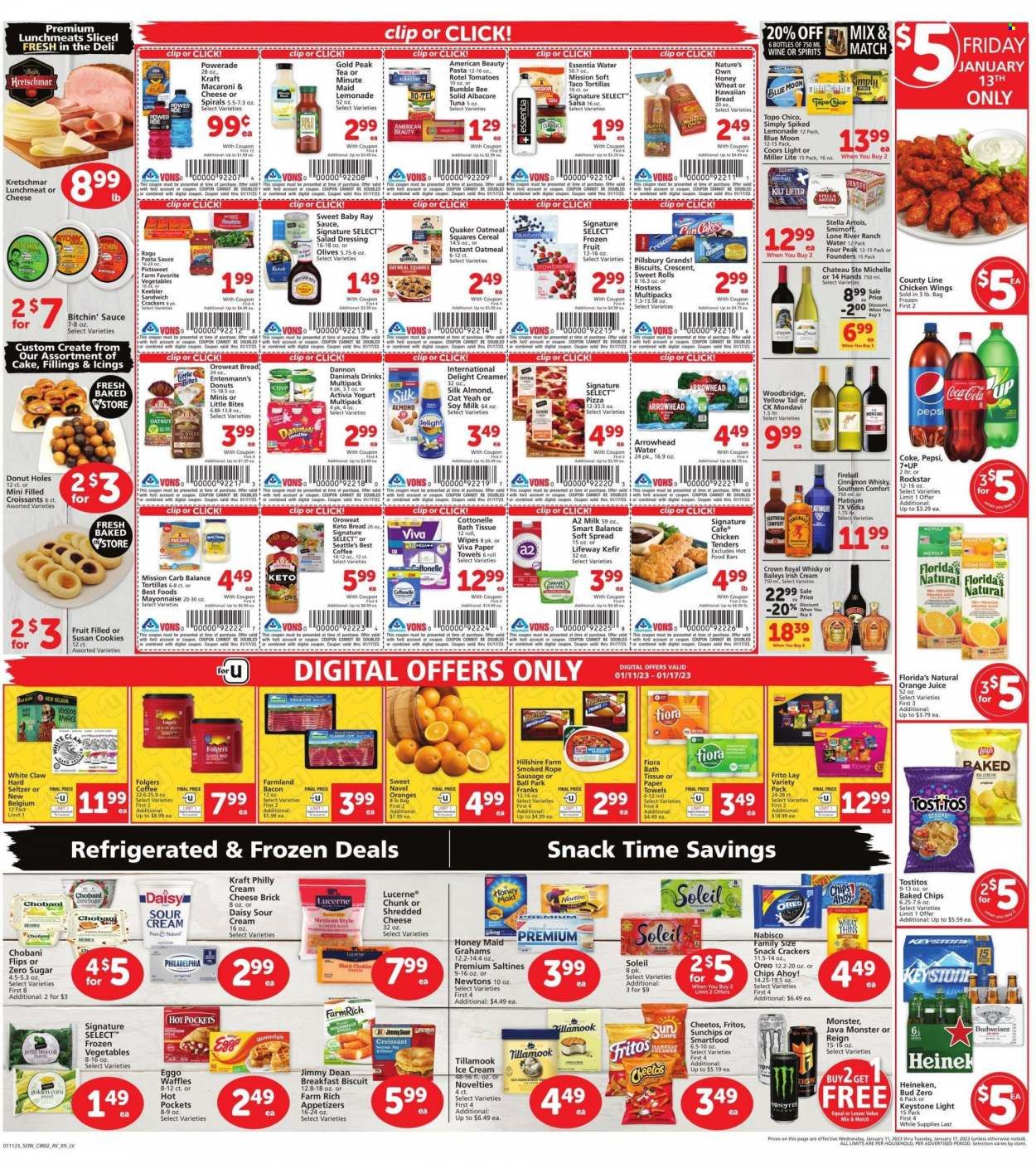 Vons (NV) Weekly Ad Flyer Specials January 11 to January 17, 2023