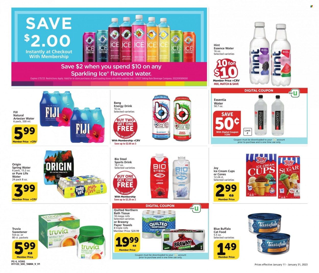 Vons (CA) Weekly Ad Flyer Specials January 11 to January 31, 2023