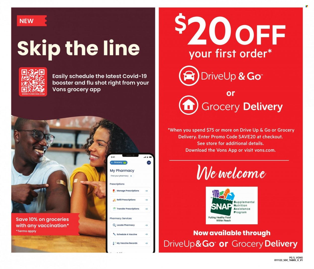 Vons (CA) Weekly Ad Flyer Specials January 11 to January 31, 2023