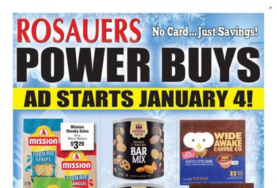 Rosauers (ID, MT, OR, WA) Weekly Ad Flyer Specials January 4 to January 31, 2023