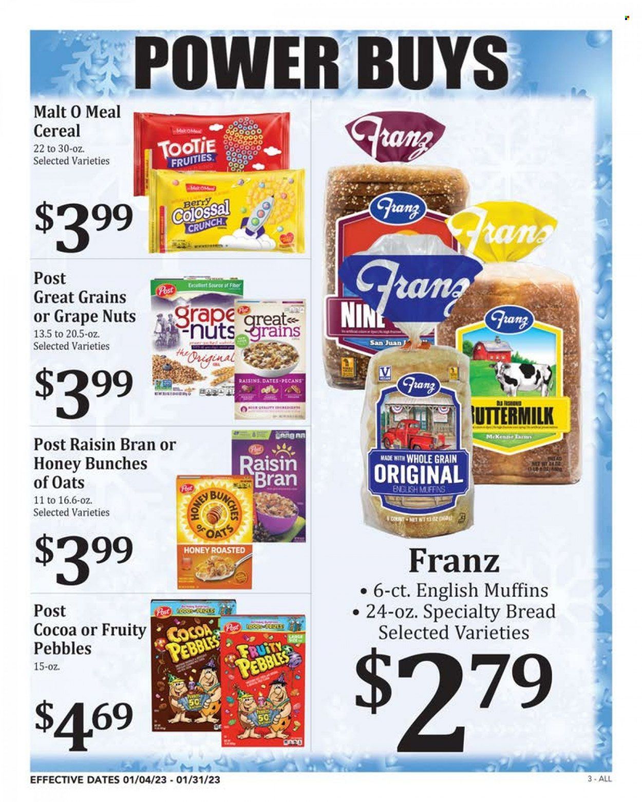 Rosauers (ID, MT, OR, WA) Weekly Ad Flyer Specials January 4 to January 31, 2023