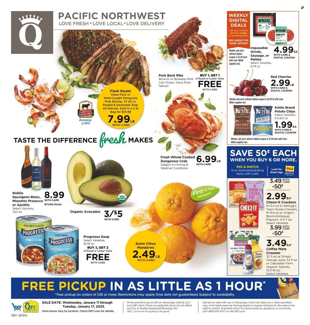 QFC (WA) Weekly Ad Flyer Specials January 11 to January 17, 2023