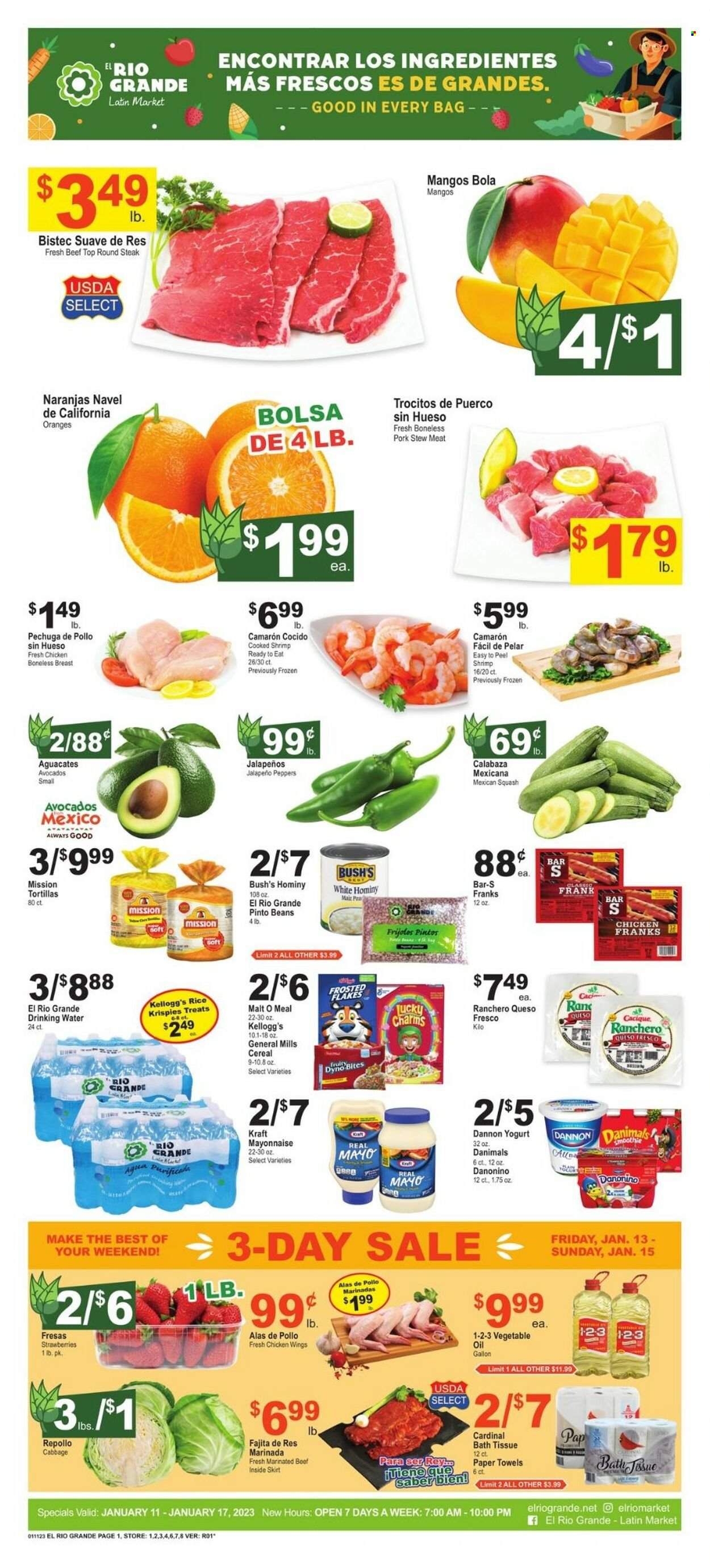 El Rio Grande (TX) Weekly Ad Flyer Specials January 11 to January 17, 2023