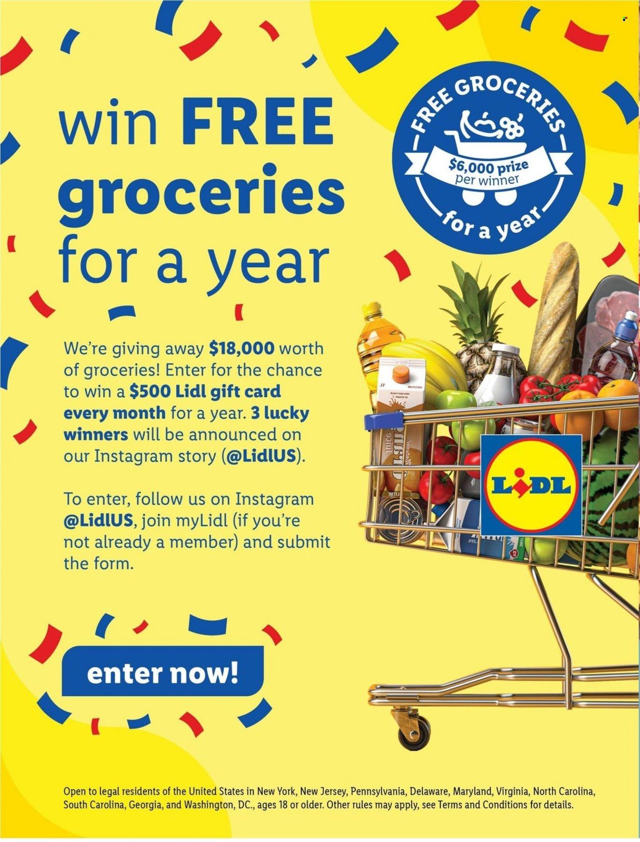 Lidl (GA, MD, NC, NJ, PA, SC, VA) Weekly Ad Flyer Specials December 28 to January 31, 2023