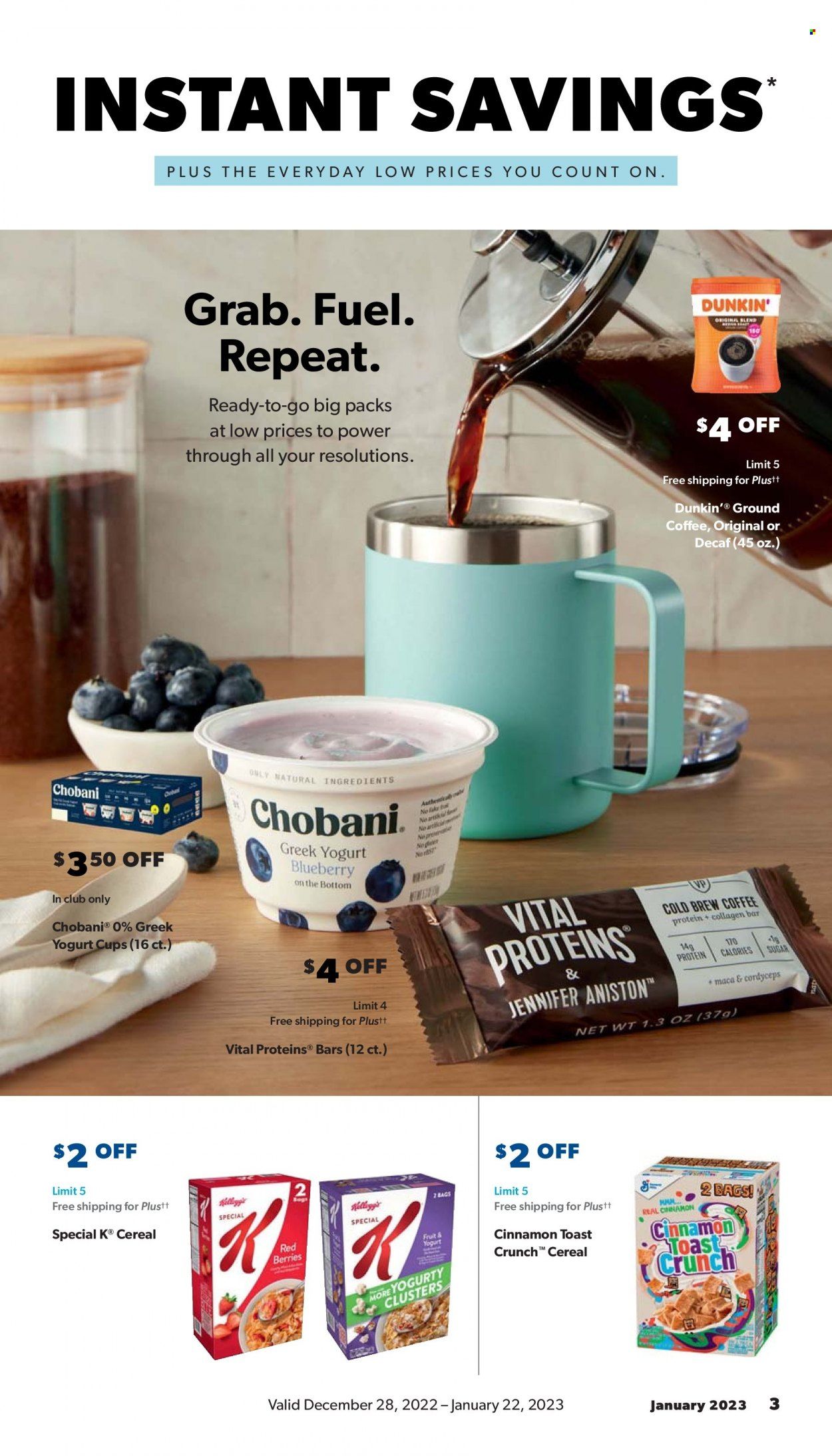 Sam's Club Weekly Ad Flyer Specials December 28 to January 22, 2023