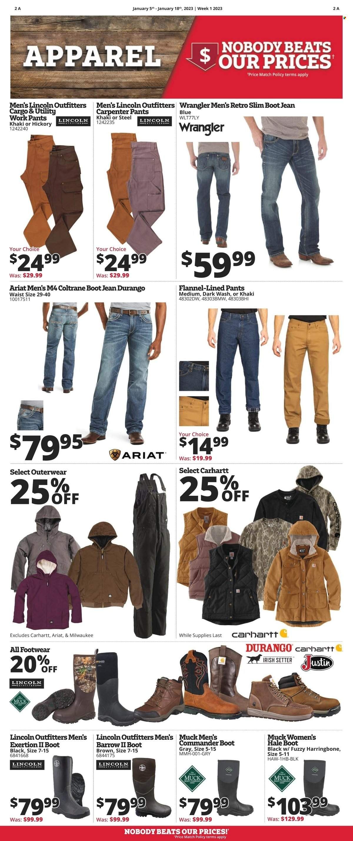 Rural King Weekly Ad Flyer Specials January 5 to January 18, 2023
