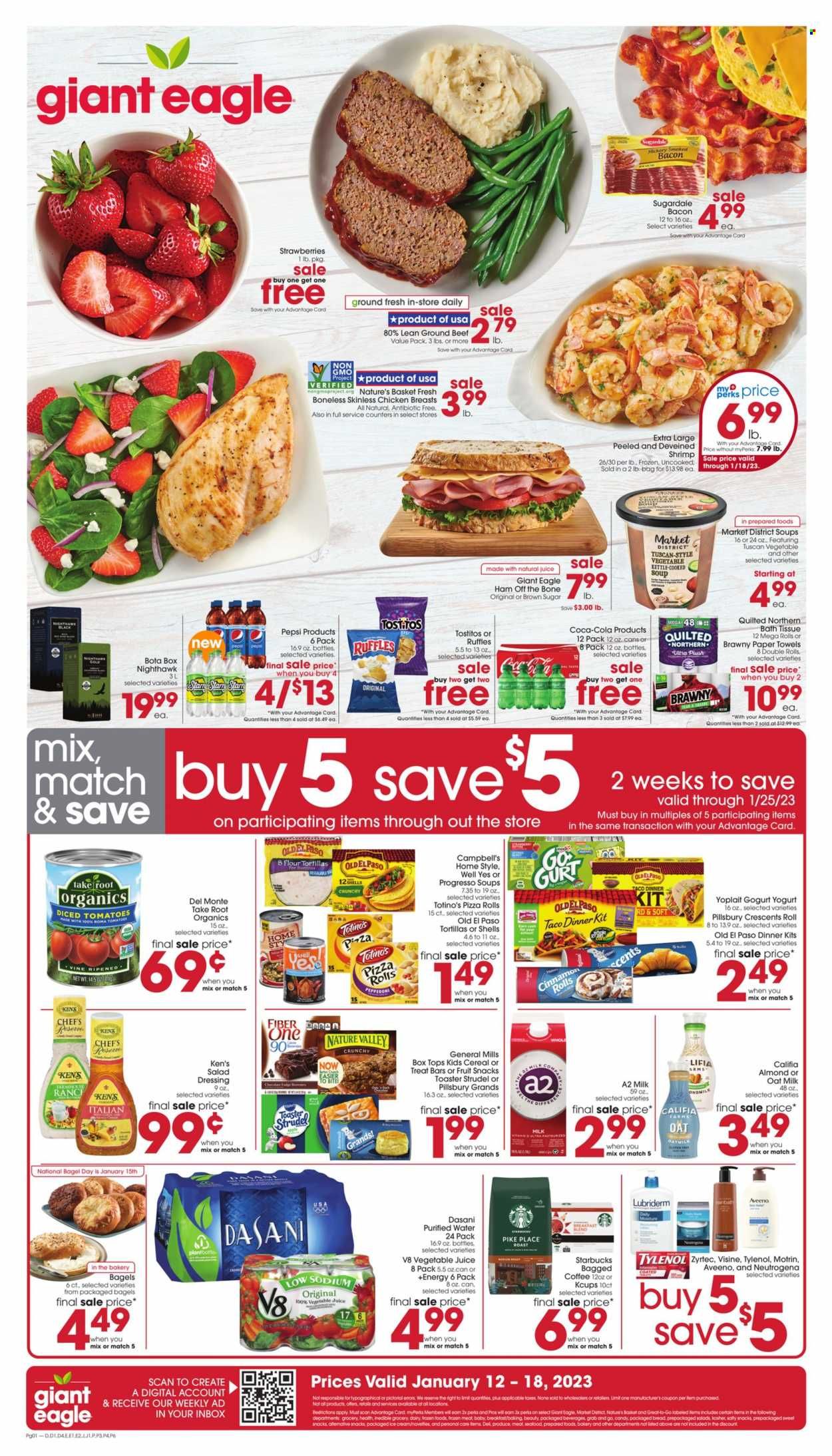 Giant Eagle (OH, PA) Weekly Ad Flyer Specials January 12 to January 18, 2023