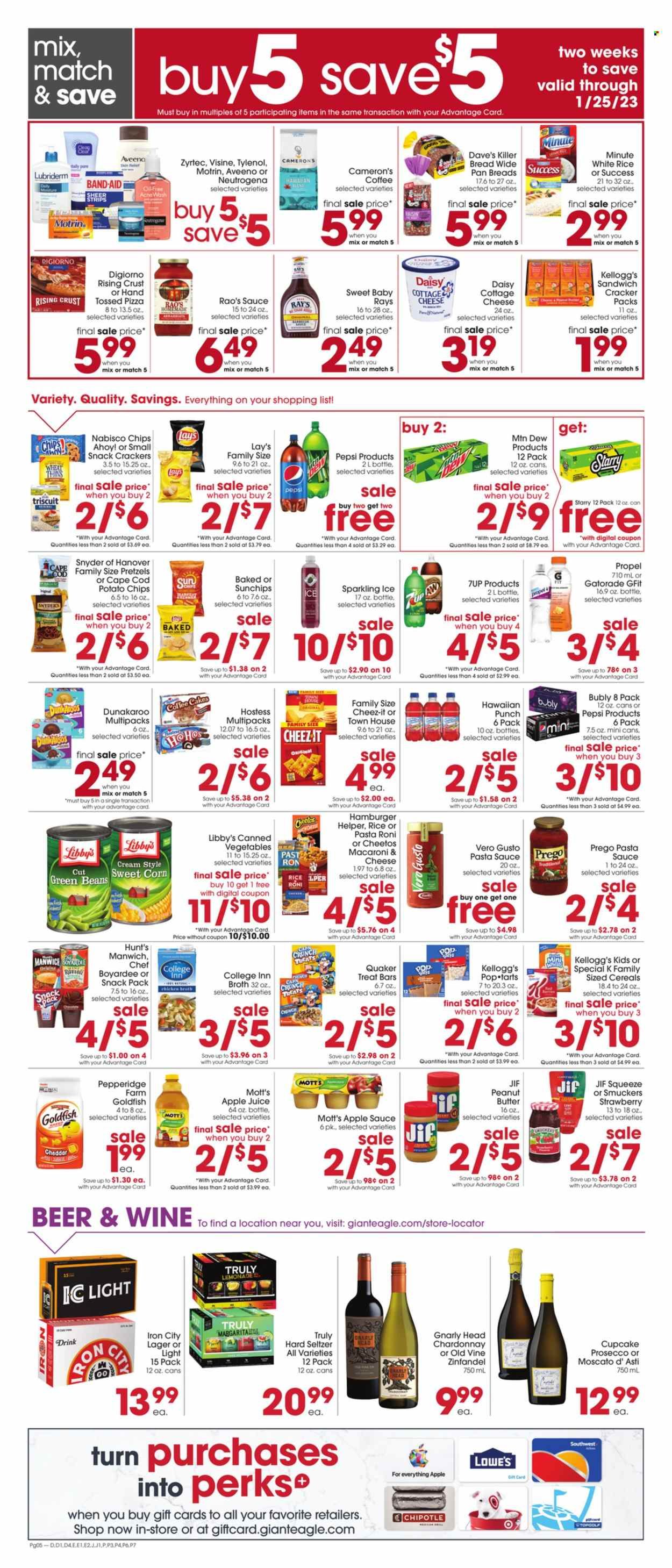 Giant Eagle (OH, PA) Weekly Ad Flyer Specials January 12 to January 18, 2023