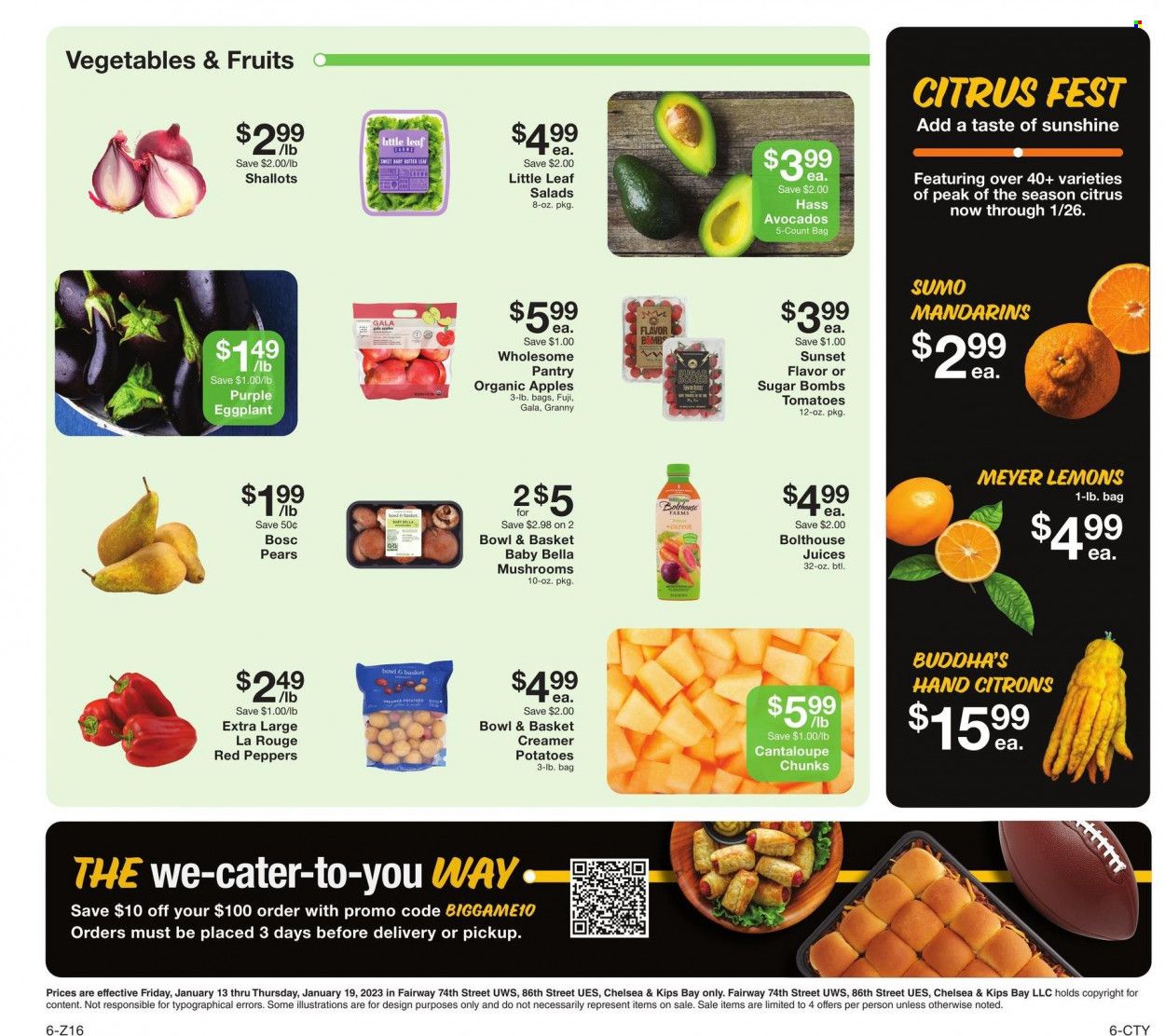 Fairway Market (CT, NJ, NY) Weekly Ad Flyer Specials January 13 to January 19, 2023