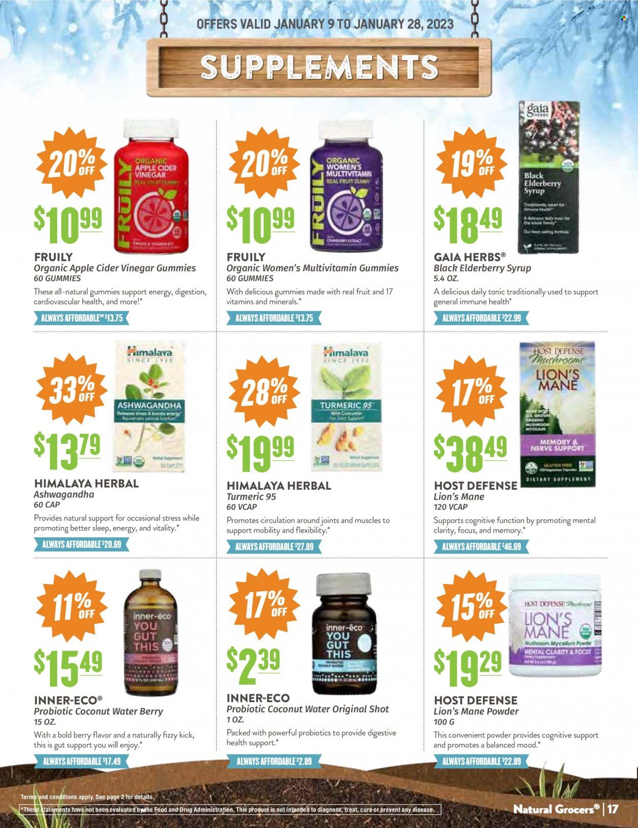 Natural Grocers Weekly Ad Flyer Specials January 9 to January 28, 2023