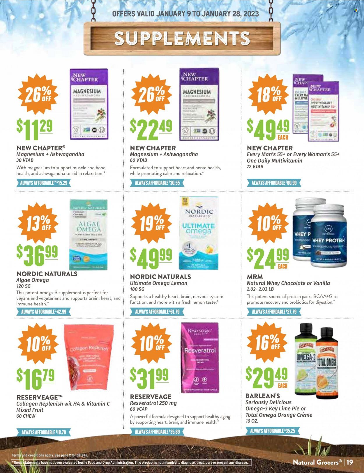 Natural Grocers Weekly Ad Flyer Specials January 9 to January 28, 2023