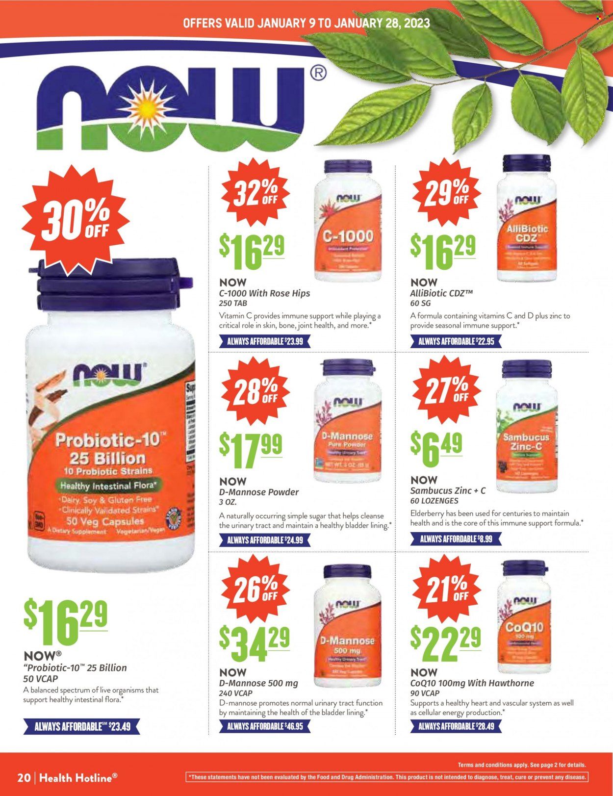 Natural Grocers Weekly Ad Flyer Specials January 9 to January 28, 2023