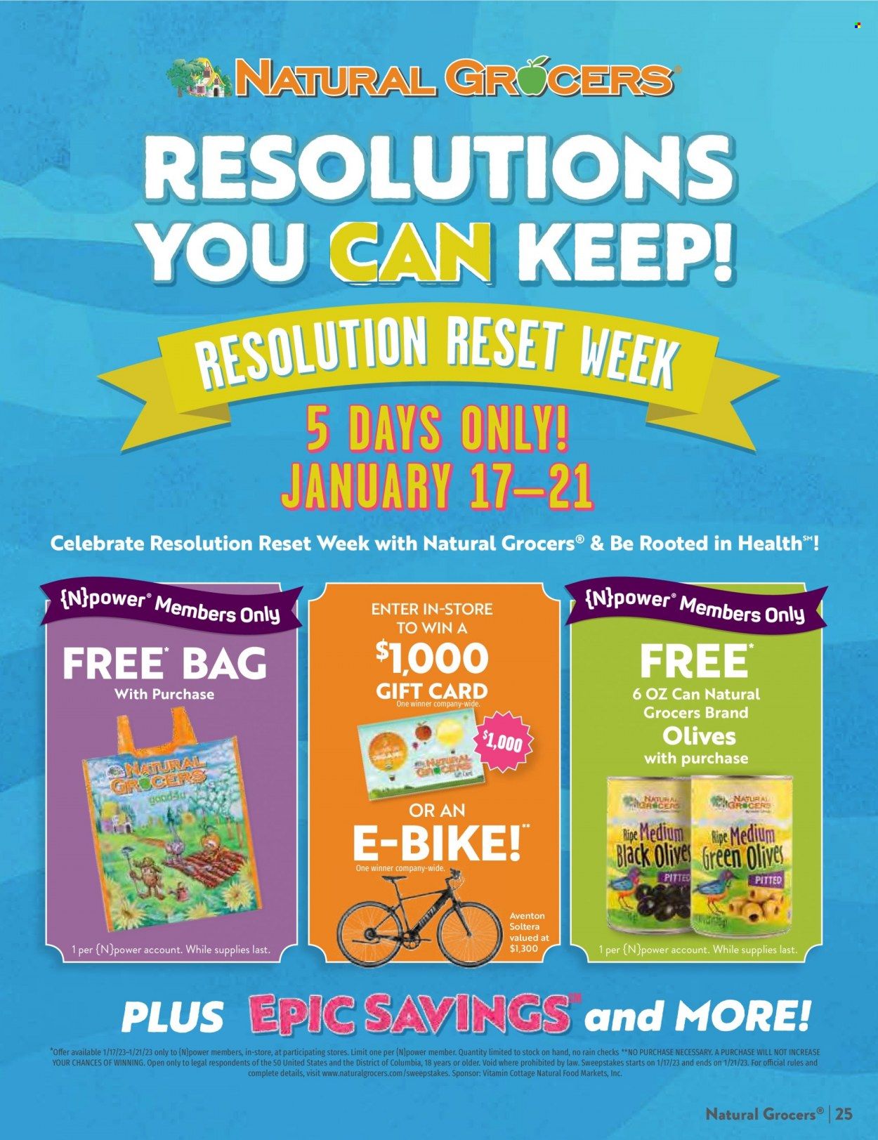 Natural Grocers Weekly Ad Flyer Specials January 9 to January 28, 2023