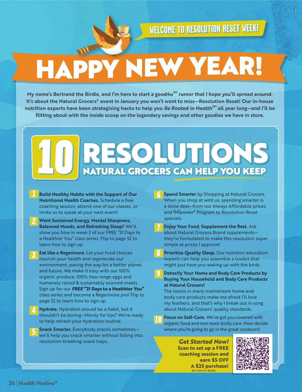 Natural Grocers Weekly Ad Flyer Specials January 9 to January 28, 2023
