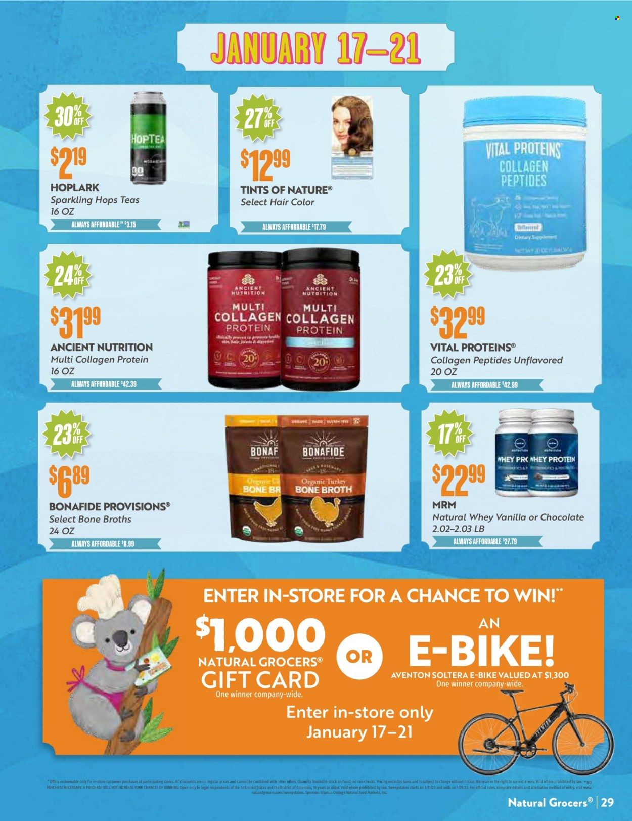 Natural Grocers Weekly Ad Flyer Specials January 9 to January 28, 2023