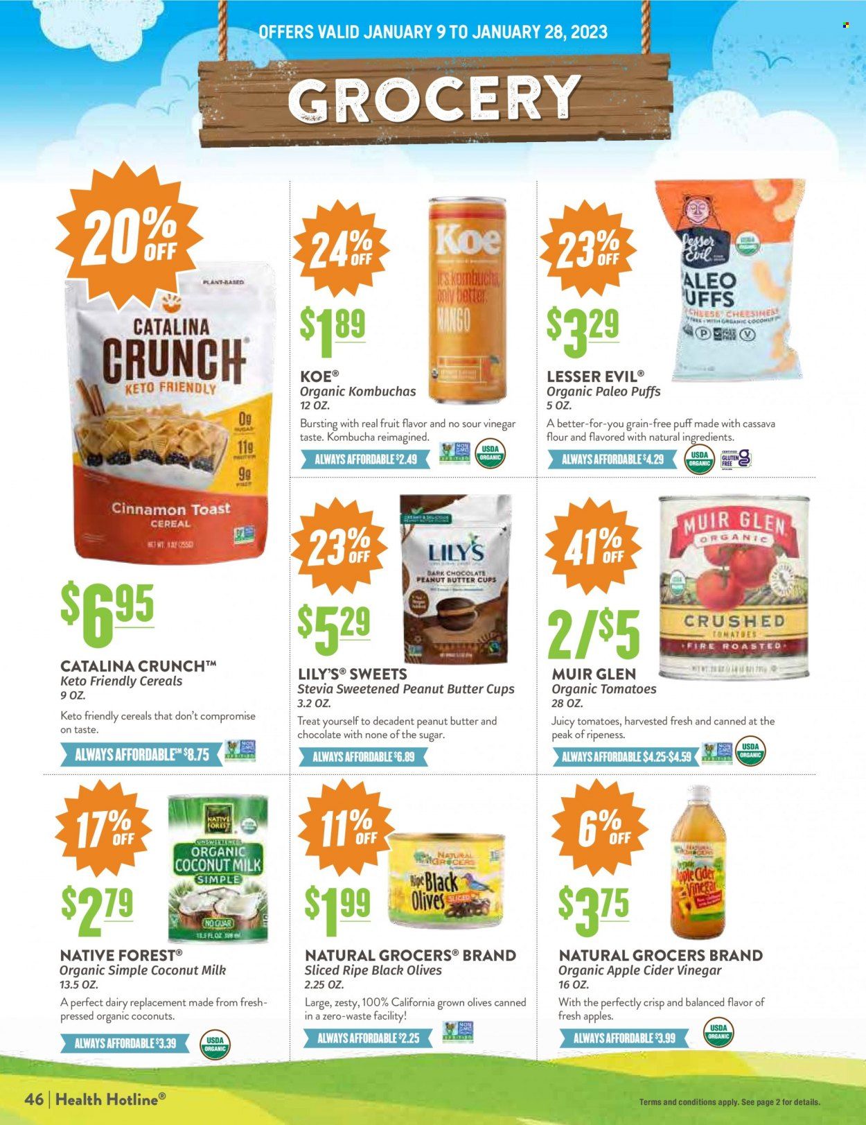 Natural Grocers Weekly Ad Flyer Specials January 9 to January 28, 2023