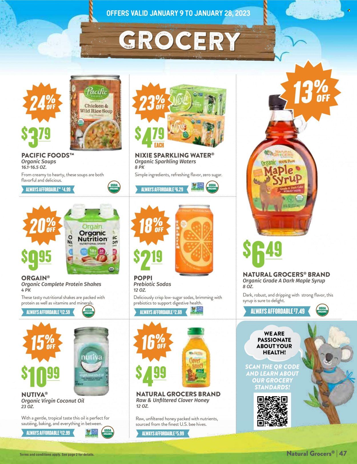 Natural Grocers Weekly Ad Flyer Specials January 9 to January 28, 2023