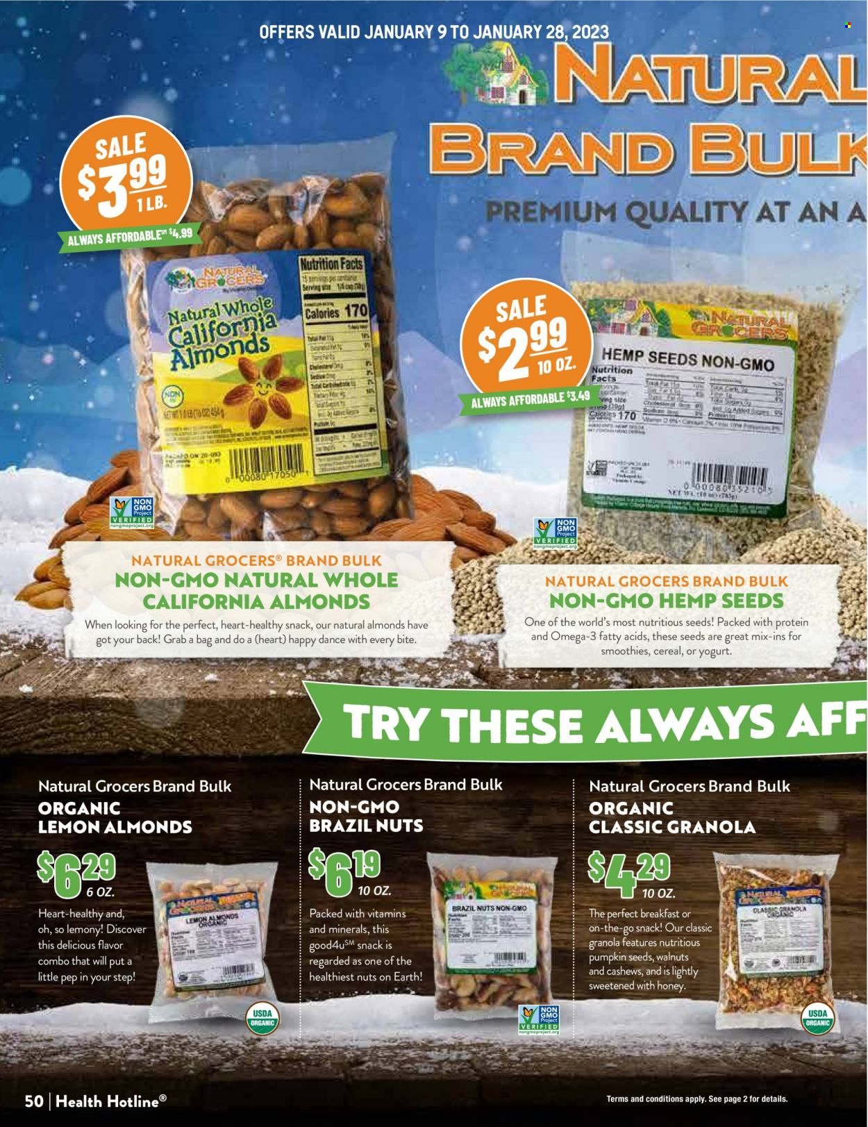 Natural Grocers Weekly Ad Flyer Specials January 9 to January 28, 2023