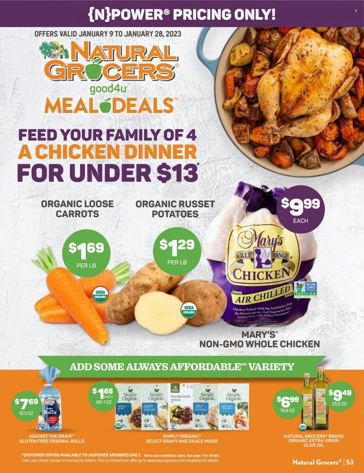 Natural Grocers Weekly Ad Flyer Specials January 9 to January 28, 2023