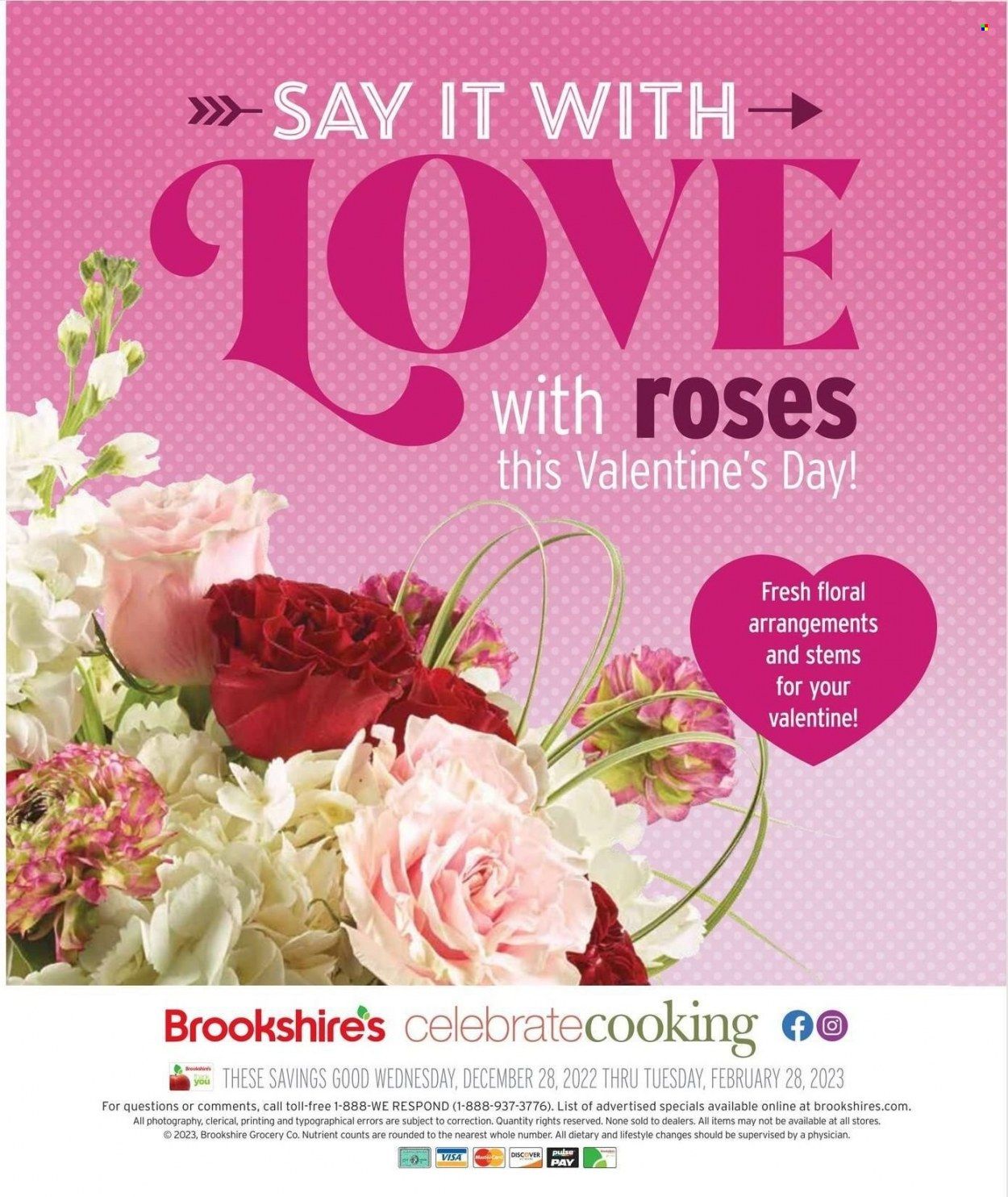 Brookshires (AR, LA, TX) Weekly Ad Flyer Specials December 28 to February 28, 2023