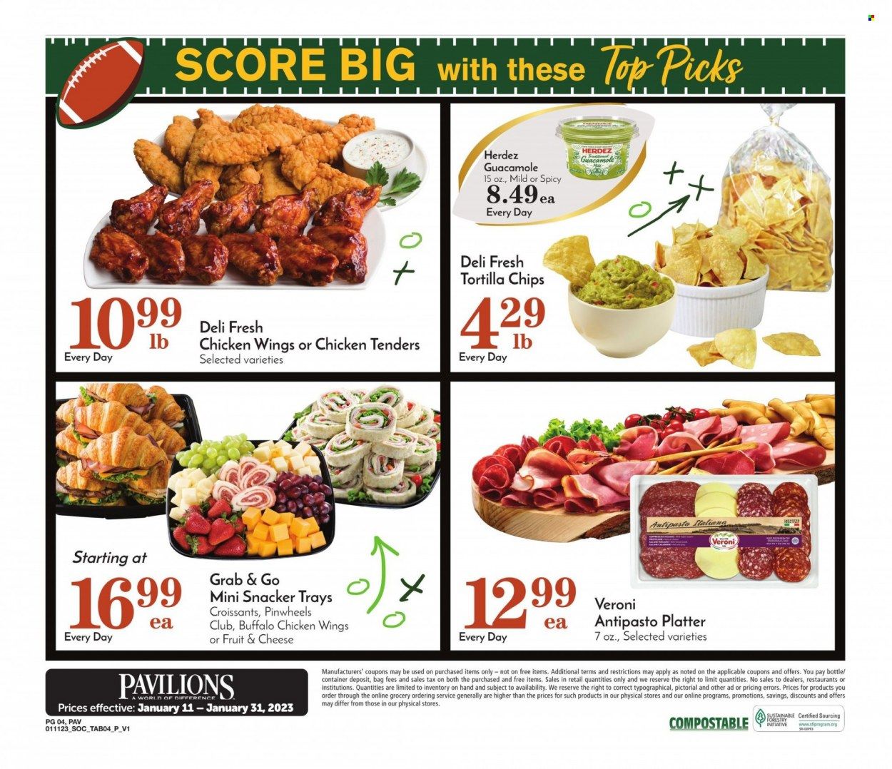 Pavilions (CA) Weekly Ad Flyer Specials January 11 to January 31, 2023