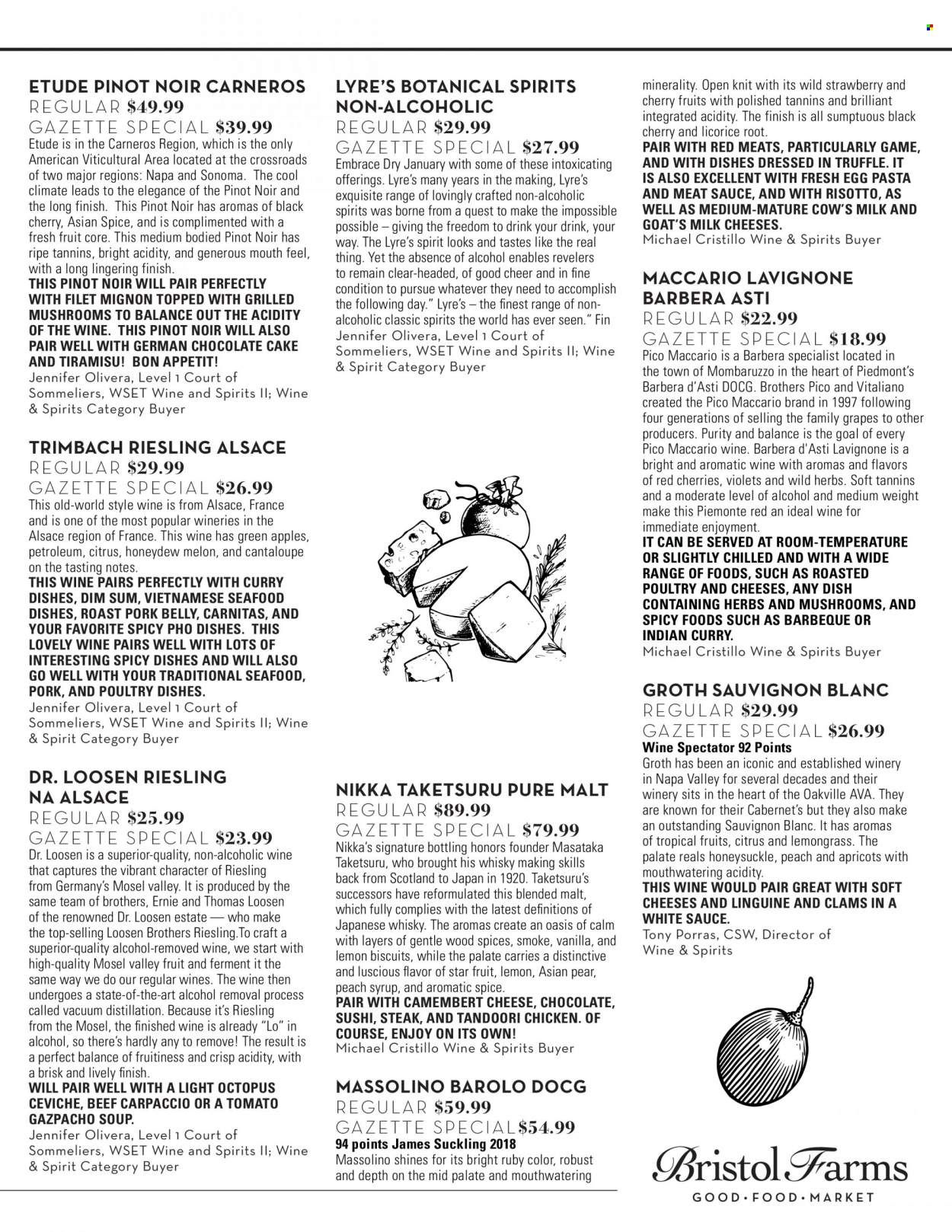 Bristol Farms (CA) Weekly Ad Flyer Specials January 4 to January 31, 2023