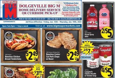 Big M (NY, PA) Weekly Ad Flyer Specials January 13 to January 19, 2023