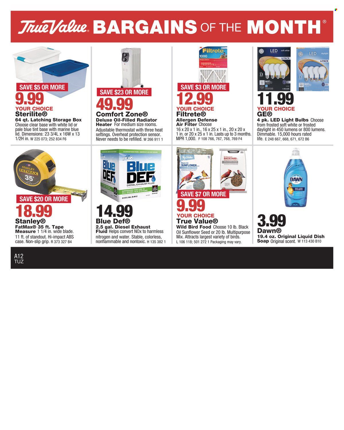 True Value Weekly Ad Flyer Specials January 2 to January 28, 2023