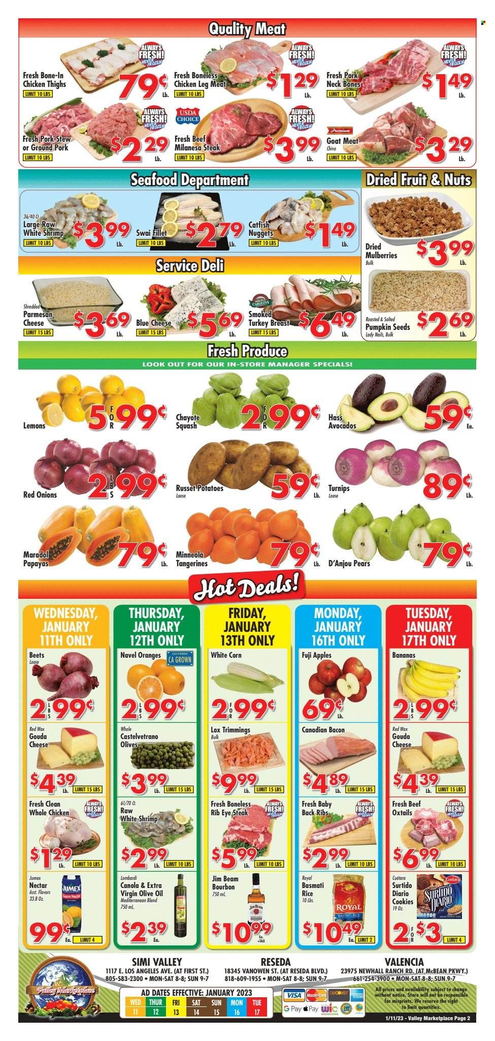 Valley Marketplace (CA) Weekly Ad Flyer Specials January 11 to January 17, 2023